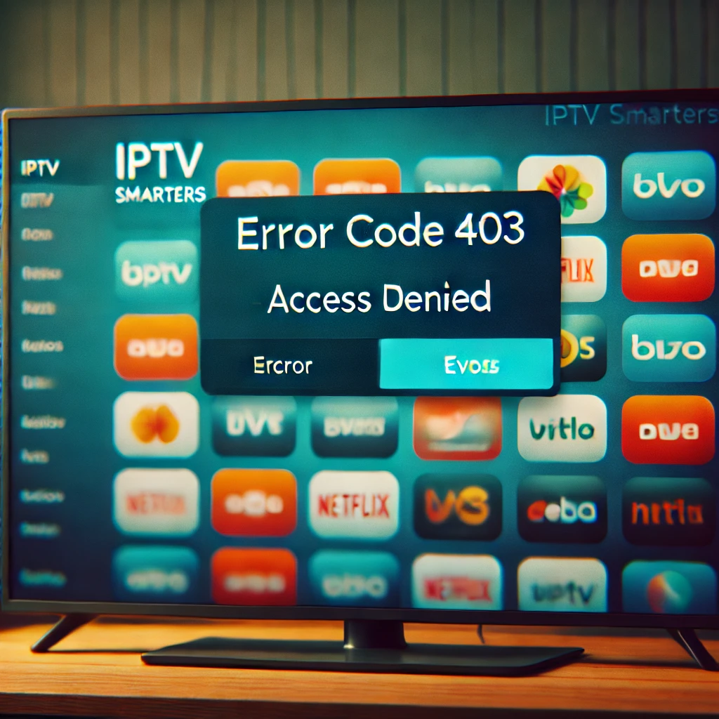 iptv errore nella riproduzione del canale